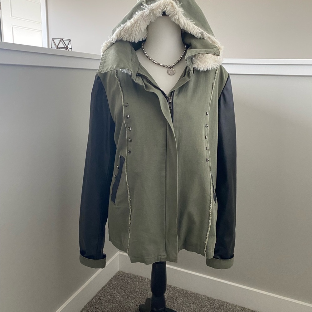 Miss Me jacket with hood